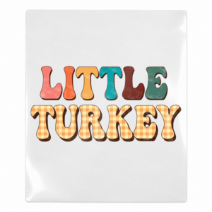 Little Turkey Fall & Thanksgiving UV transfer for hard-surface products