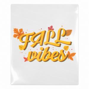 Fall Vibes Fall & Thanksgiving UV transfer for hard-surface products