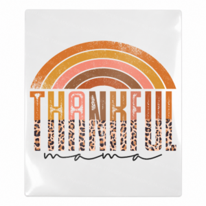 Thankful Mama Fall & Thanksgiving UV transfer for hard-surface products