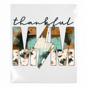 Thankful Mama Fall & Thanksgiving UV transfer for hard-surface products