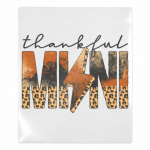 Thankful Mama Fall & Thanksgiving UV transfer for hard-surface products