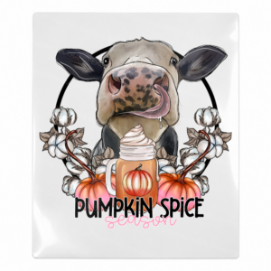 Pumpkin Spice Season Fall & Thanksgiving UV transfer for hard-surface products