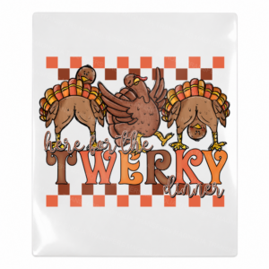 Twerky Time Fall & Thanksgiving UV transfer for hard-surface products