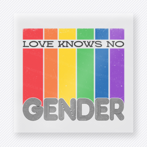 Love Knows No Gender Pride DTF Transfers