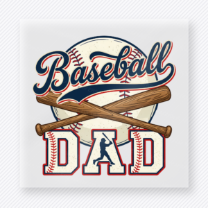 Baseball Dad Sports DTF Transfers