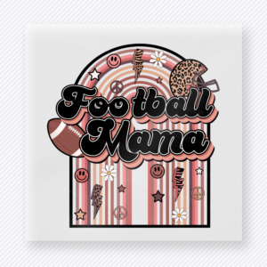 Football Mama Retro Sports DTF Transfers