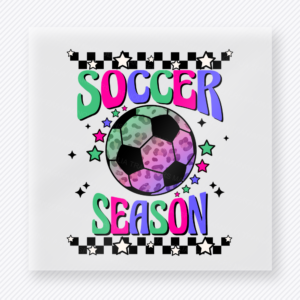 Soccer Season Rainbow Sports DTF Transfers