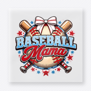 Baseball Mama Bats Sports DTF Transfers