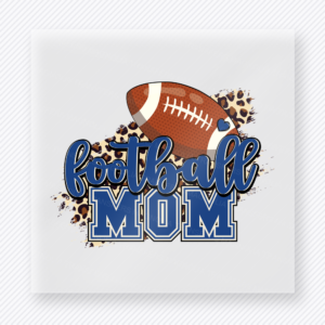 Football Mom Blue Sports DTF Transfers