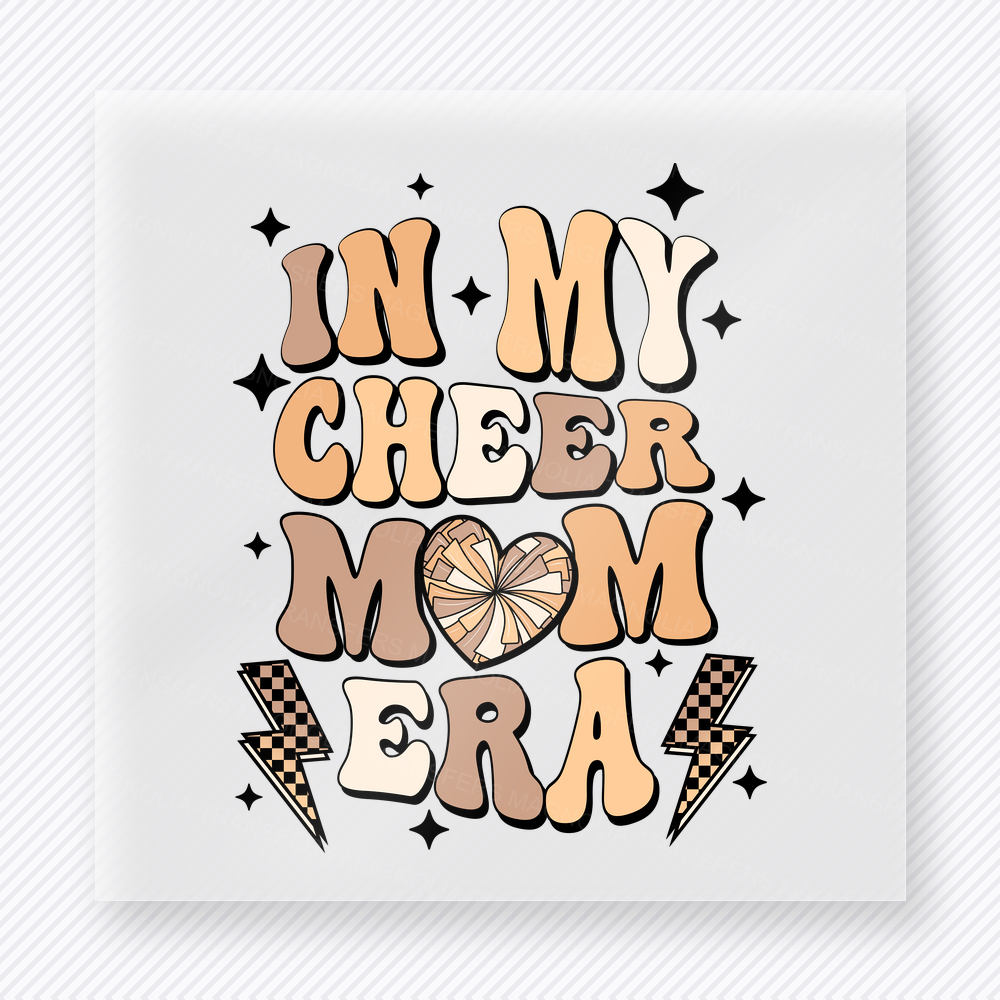 In My Cheer Mom Era Sports DTF Transfers