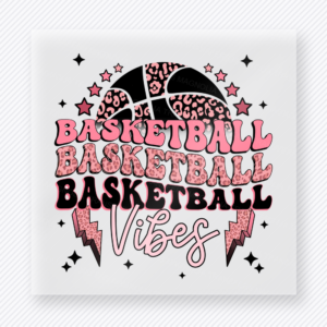 Basketball Vibes Sports DTF Transfers