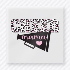 Cheer Mama Megaphone Sports DTF Transfers