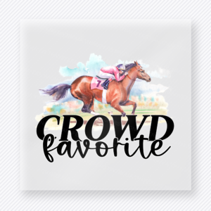 Crowd Favorite Horse Racing Sports DTF Transfers