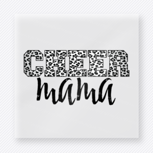 Cheer Mama Checkered Sports DTF Transfers