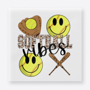 Softball Vibes Cowboy Sports DTF Transfers