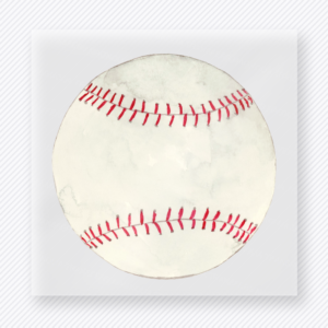 Realistic Baseball Sports DTF Transfers