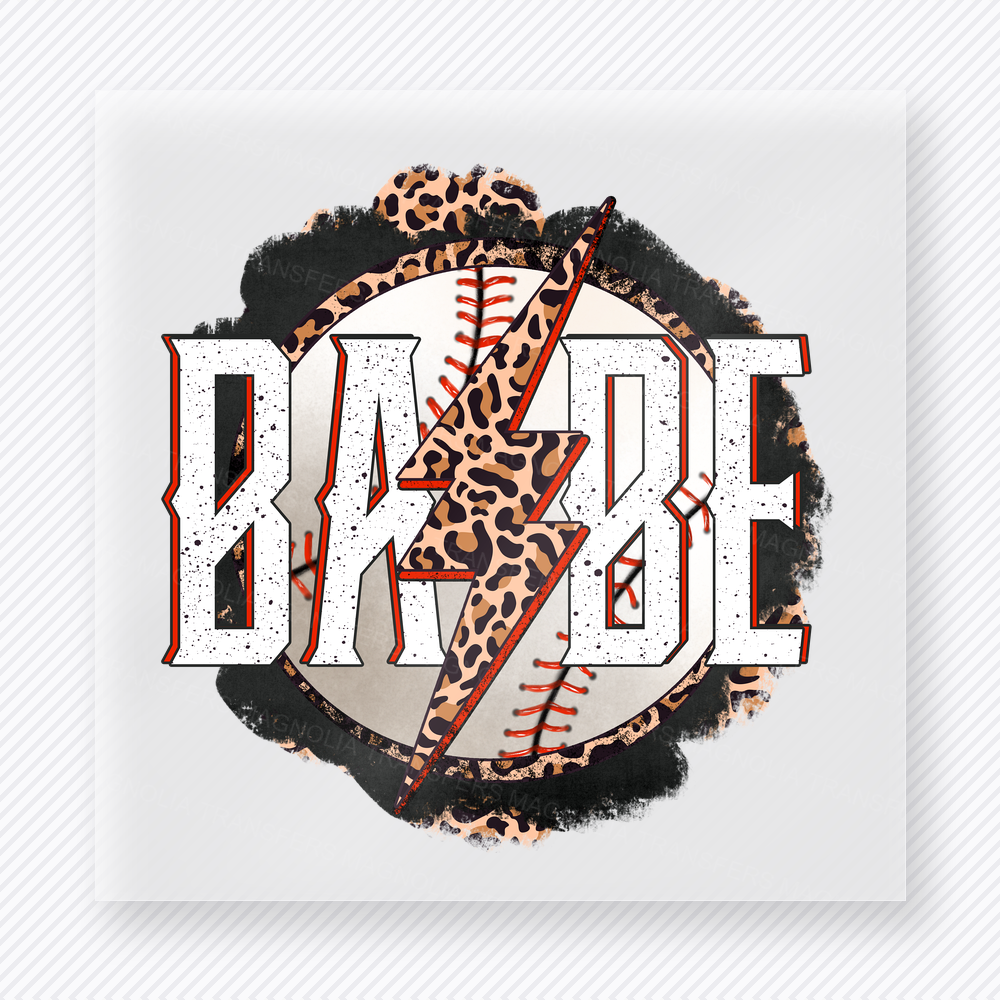 Babe Baseball Softball Mama Sports DTF Transfers