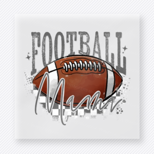 Football Mama Charcoal Sports DTF Transfers