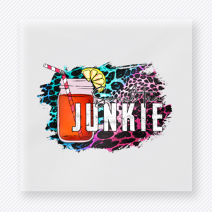 Junkie Leopard Basketball Coffee, Tea & Drinks DTF Transfers