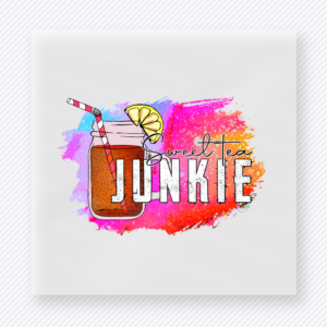 Junkie Watercolor Basketball Coffee, Tea & Drinks DTF Transfers