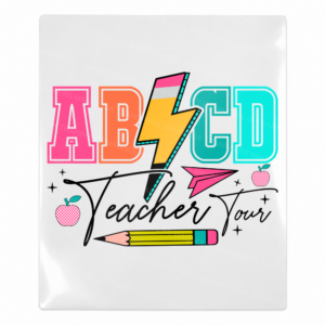 ABC Teacher Teacher and School UV Transfer