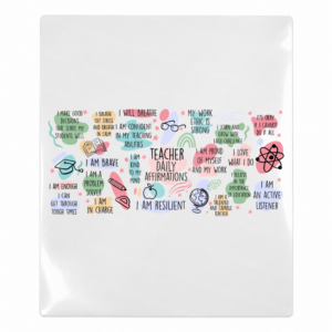 Teacher Word Collage Teacher & School UV transfer for hard-surface products