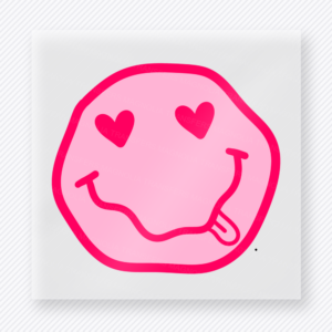 Heart Eyes Smiley Valentine's Day DTF Transfers