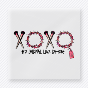XOXO Original Luvz H8rz Thorn Valentine's Day DTF Transfers