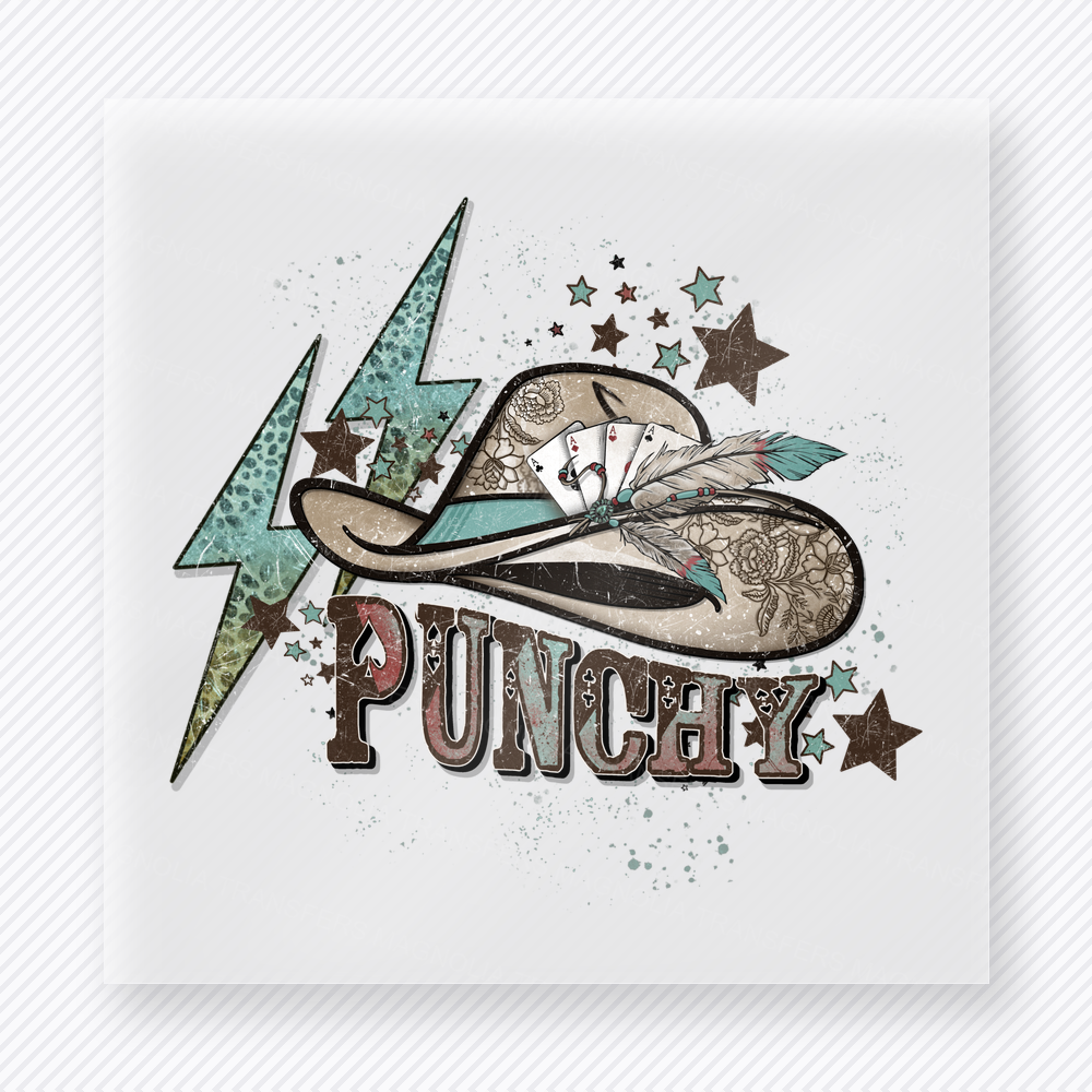Punchy Western, Boho & Hippie DTF Transfers