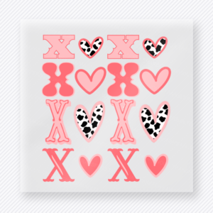Western XOXO Western, Boho & Hippie DTF Transfers
